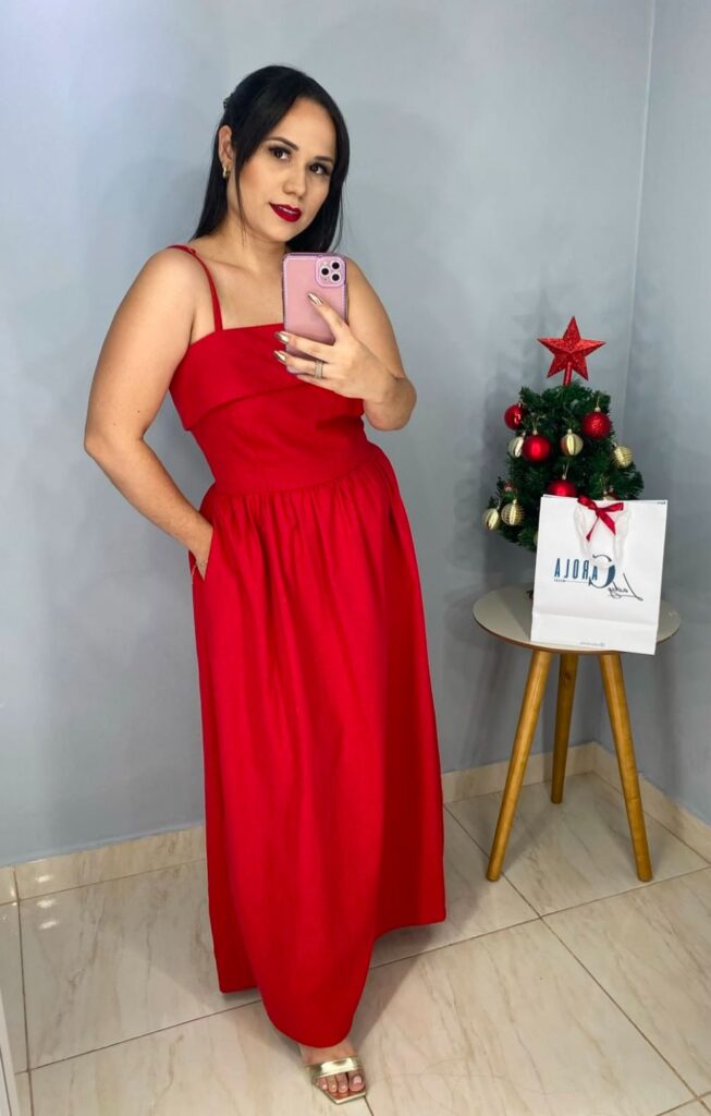 vestido evase